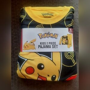 NEW Boys Pokemon 2 Piece Pajama Set Size 6/7